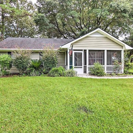 Peaceful Beaufort Home With Front Porch And Grill Exteriér fotografie